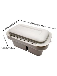 1pc Multifunction Painting Brush Washer - Light Grey - View 3