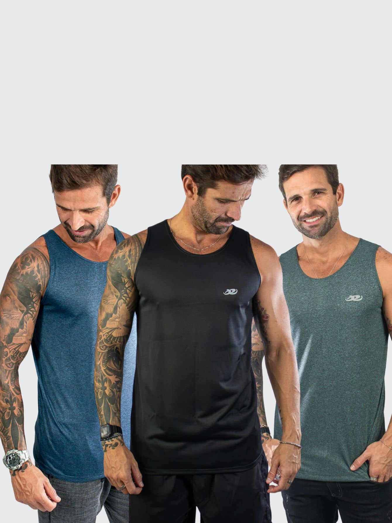 Men Tank Tops - màu đen - Xem 1