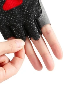 騎行手套 - 紅色 - 查看 5