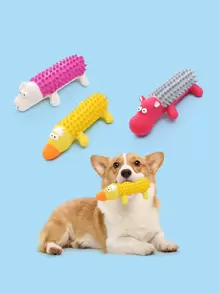 1 Đồ chơi nhai cao su màu sắc ngẫu nhiên cho chó - Nhiều màu - Xem 1