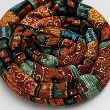 可彎曲的頭帶復古風格金屬線髮圈套裝,彩色螺旋馬尾髮繩適用於長髮