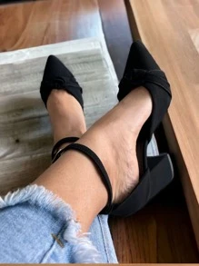 Women Pumps - 黑色 - 查看 3