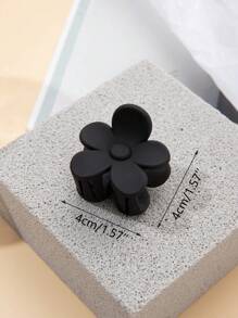 4pcs Women's Small Flower Shaped Hair Clips Cute