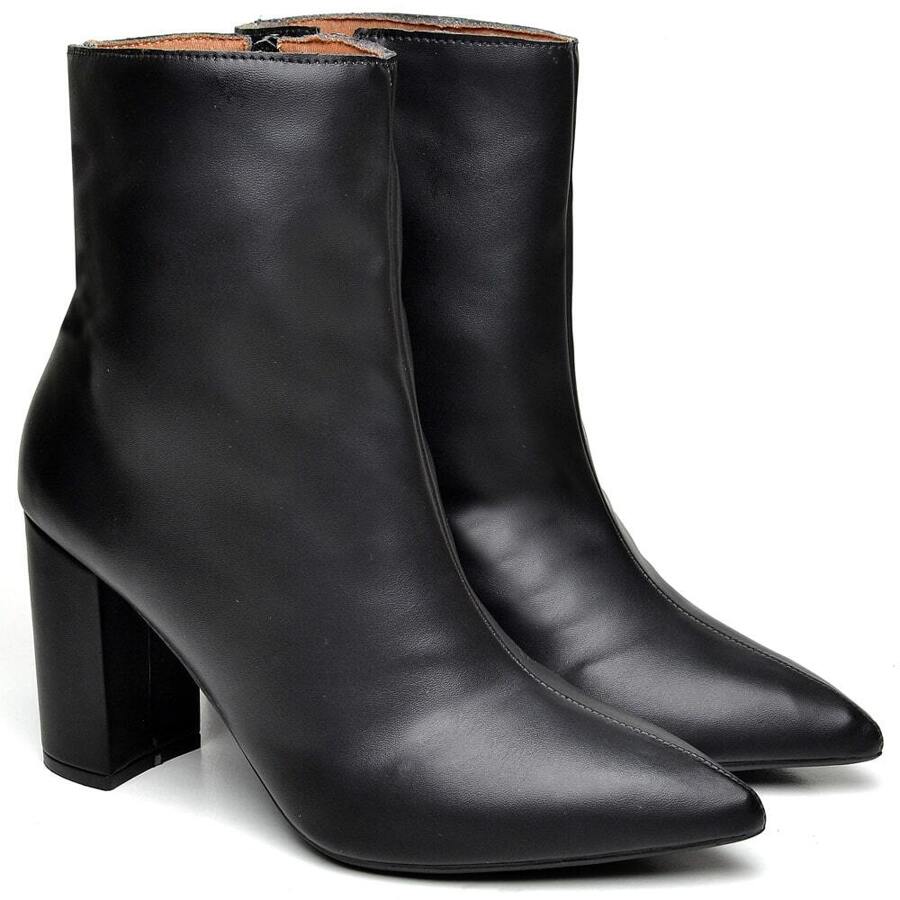 Women Fashion Boots - 黑色 - 查看 1