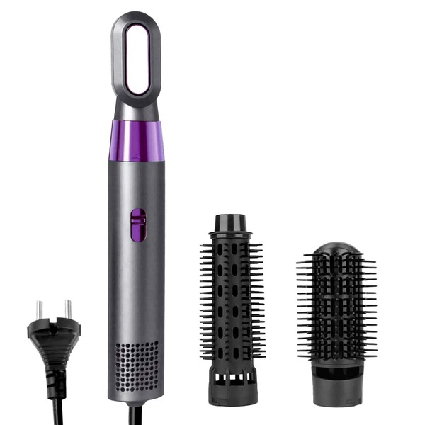 1pc 3in1 Plugin Hair Dryer With Adjustable Temperature And Hair