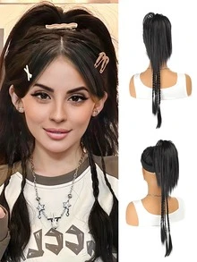 ponytail wigs Black - Black - View 1