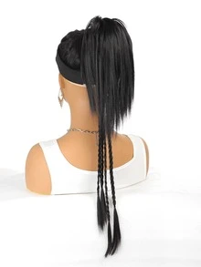 ponytail wigs Black - Black - View 6