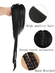 ponytail wigs Black - Black - View 2