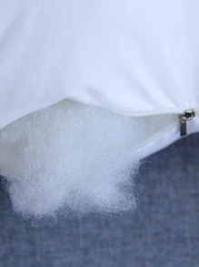 1 件白色聚酯纤维填充枕垫，45x45 厘米，多种尺寸，适用于沙发、床或靠背、床上用品、枕芯、床用枕头、家居 - 白色 - 查看 5