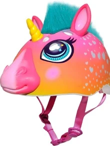 Child Unicorn 5+ Helmets - ‎Dark Pink - View 1