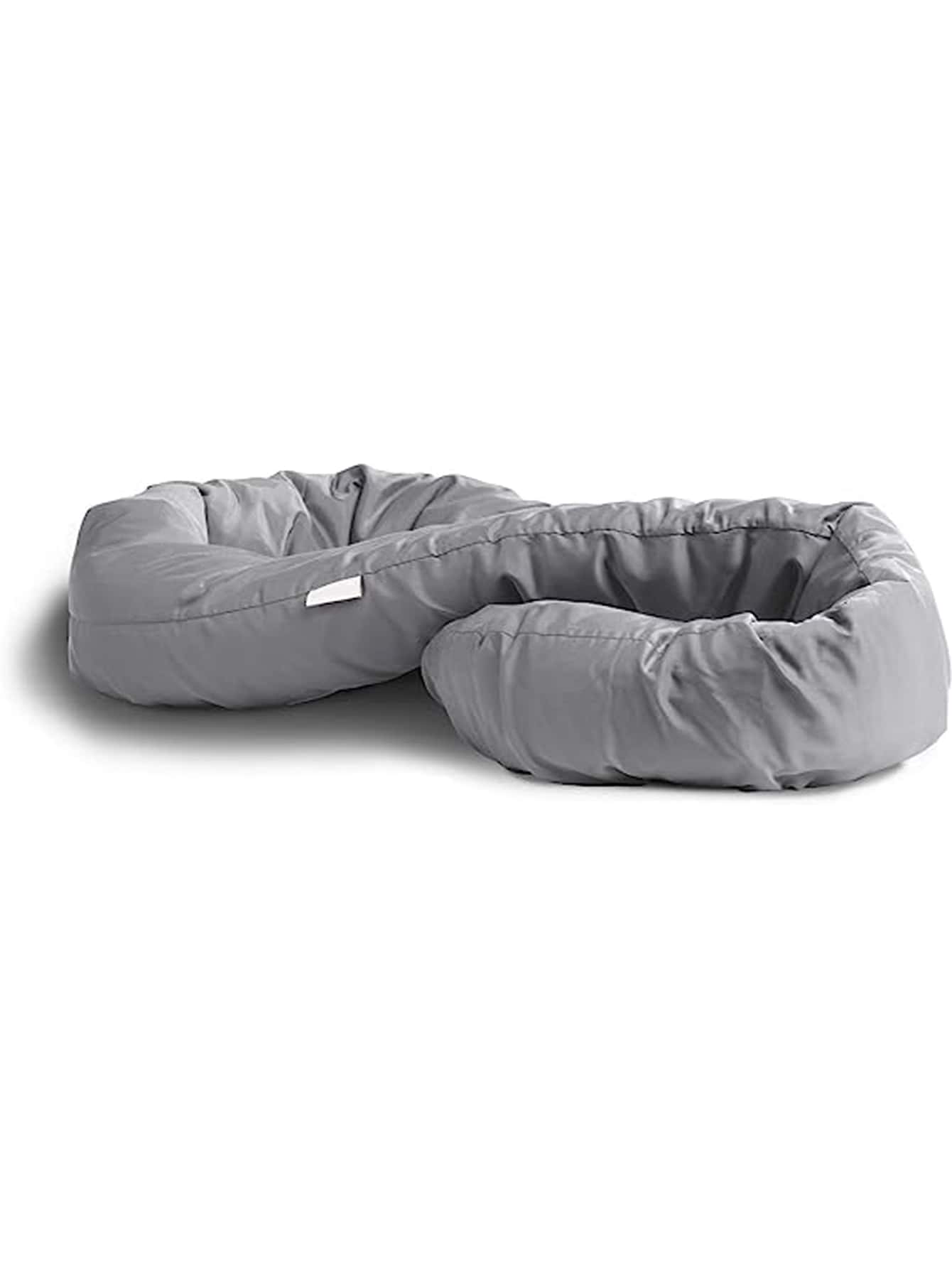 Infinity Pillow - Home Travel Soft Neck Scarf Support Sleep - Grey - View 1