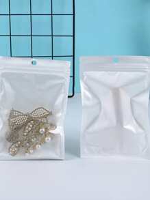 100pcs/set Simple Jewelry Hanging Packaging Bags