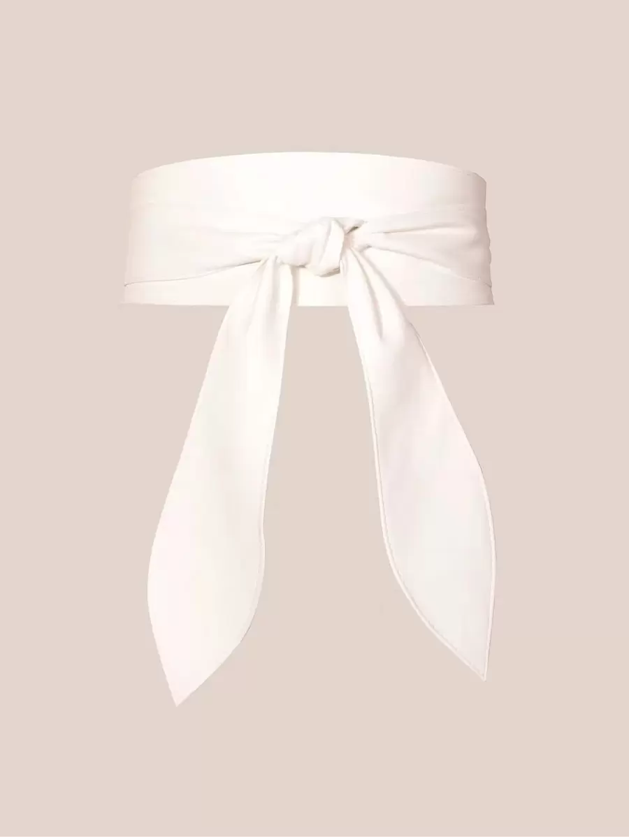 Cute 1pc Women's Wide Waistband Soft Elegant Bowknot Decorated Waist Belt With Sash Halloween Summer, School
