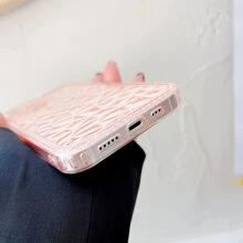 Sparkling Diamond Texture Phone Case Compatible With IPhone 11/15/16, 17 Pro Max, Suitable For Women, Transparent Case Compatible With IPhone 13 Pro, A15/A53/A73, Note 12/11S