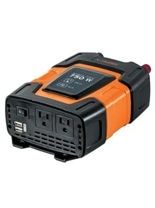 750 W Power Inverter, Truper, INCO-750 - Orange - View 1
