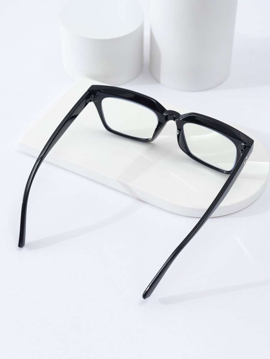 Square frame anti blu ray glasses for computer use blue light glasses