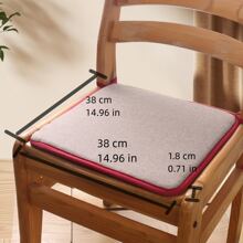 Cojín De Silla De Diseño Simple De 38*38*1.8cm