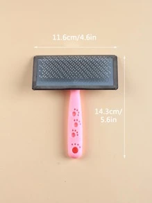 1入組爪子細節寵物梳子 - 粉色 - 查看 5