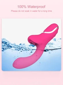 2 en 1 Vibrador clitoriano, juguetes sexuales para mujeres, estimulador oral del clítoris y del punto G, masturbación vaginal, para adultos mayores de 18 años