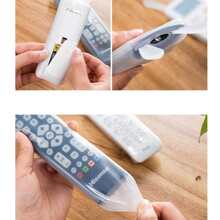 1个硅胶遥控器保护套防尘套，适用于电视、空调遥控器，隔热，适合闺蜜节、小狗、嘉年华等场合。 - 多色 - 查看 6