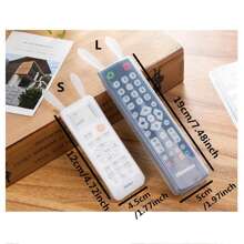 1个硅胶遥控器保护套防尘套，适用于电视、空调遥控器，隔热，适合闺蜜节、小狗、嘉年华等场合。 - 多色 - 查看 2