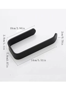 3M 1pc Punch-free Toilet & Bathroom Paper Towel & Towel Rack Hook