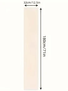 1 件圣诞雪花毛绒公仔桌旗，节日厨房餐桌装饰 - 彩色 - 查看 6