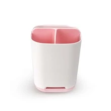 Porta Cepillo Para Cepillos De Dientes Organizador - Rosa - Ver 2