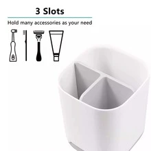 Porta Cepillo Para Cepillos De Dientes Organizador - Rosa - Ver 5