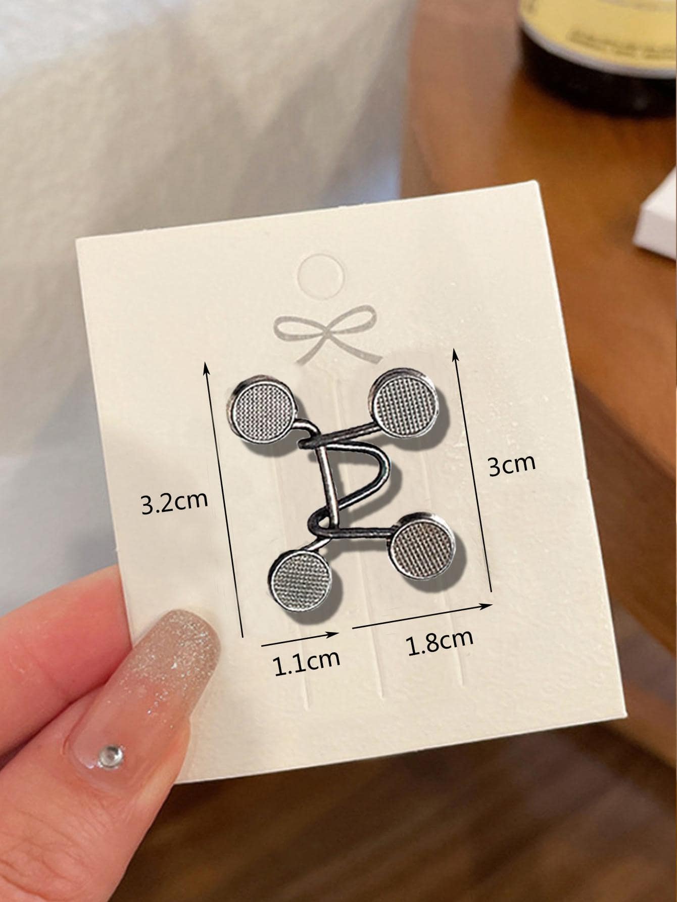 4pcs Women's Brooch Set Tighten Waist Brooches Nail Free Jeans