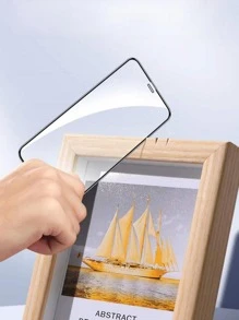 5pcs/6pcs Scratch Resistance Tempered Film Transparent Toughened Glass HD Phone Screen Protector Is Applicable To Apple Phone Models Including Apple Phone17 14,13,12,11, Xr, Xs, X, 7,8 Explosion-Proof Shatterproof Scratch Proof And Waterproof Glass Phone Toughened Film - Clear - View 5