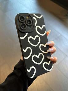 愛心圖案手機外殼 - 彩色 - 查看 1