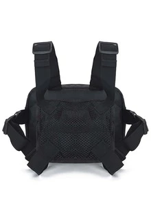 Cangurera Viajes al aire libre - Negro - Ver 6