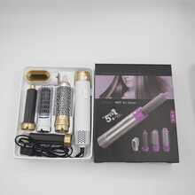 1入組五合一捲髮棒 - 白色 - 查看 3