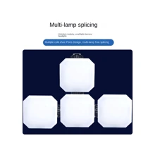 Mini Portable RGB Video Light Rechargeable LED Camera Lights Photography Fill Light Photography Lighting Support