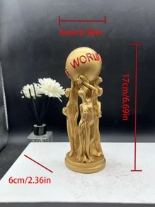 1pc Creative Three-Ball Set - Perfect Holiday And Birthday Gift For Artists And Home Decor Enthusiasts - Multicolor - View 3