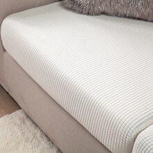 3pcs Solid Color Coral Fleece Seat Cushion Cover + Sofa Cover + Throw Pillow Cover - White - View 3