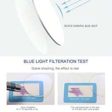 復古貓眼光學眼鏡框帶彩色拼接設計,新款時髦現代流行 - 黑色 - 查看 4