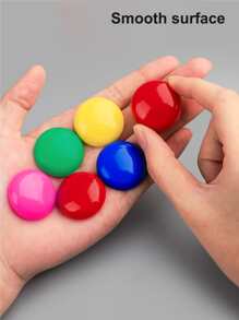 50 cái Đầy màu sắc Tròn Nam châm Với 3cm Đường kính Đối với Tủ lạnh , Bảng trắng , Bảng tin Và Tường , Đến 4 A4 Giấy tờ - Nhiều màu - Xem 5