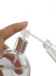 10pcs Portable Perfume Atomizer Refillable Spray Bottle With Press Pump
