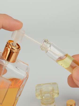 10pcs Portable Perfume Atomizer Refillable Spray Bottle With Press Pump