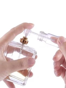 10pcs Portable Perfume Atomizer Refillable Spray Bottle With Press Pump