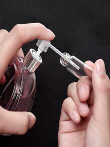 10pcs Portable Perfume Atomizer Refillable Spray Bottle With Press Pump