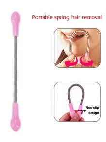 1 pieza Removedor de vello facial Desfelpador facial para mejillas, cejas y labios Depilador eléctrico para mujeres Herramienta de belleza, productos y accesorios para el cabello para peluquería, salón de belleza y artículos esenciales de viaje - Multicolor - Ver 1