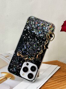 Ốp lưng điện thoại ốp lưng điện thoại DIY Hộp đựng điện thoại - màu đen - Xem 2