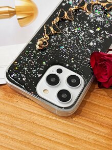 Ốp lưng điện thoại ốp lưng điện thoại DIY Hộp đựng điện thoại - màu đen - Xem 6