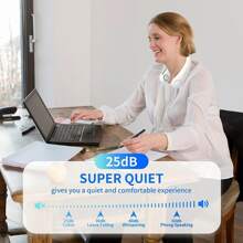 Ventilador Cuello Portátil Silencioso Usb Recargable Nuevo,Ventilador personal de 3 velocidades ajustable, ventilador de cuello colgante, modelo de ajuste de silicona, se puede utilizar para la oficina/viaje/acampar,Ventilador de Cuello, Ventilador Portátil con 3 Velocidades de Viento, Ventilador de cuello colgante con Batería Recargable de 2400 mAh Ventilador Ideal para Hogar,Oficina,Fitness - Verde militar - Ver 10