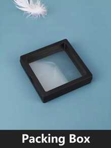 925銀三重環戒指,女性理想的結婚週年紀念、情人節、聖誕節、派對和情侶禮物。閃閃發亮和奢華的戒指,非常適合顯示纖長的手指。原始設計的女性戒指,婚禮訂婚新娘珠寶 - 銀色 - 查看 11