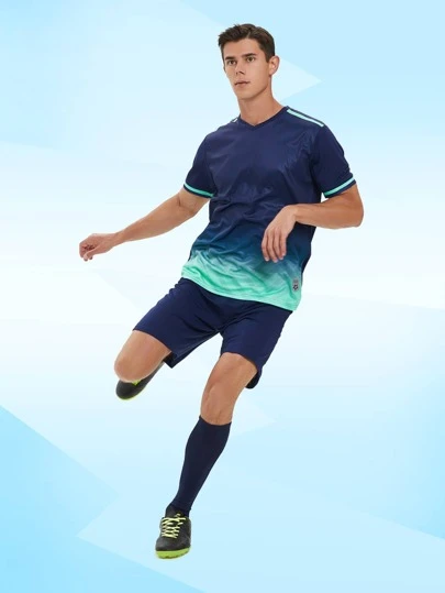 Boyfriend Style Men Football Jersey Athletic Suit Ronaldo