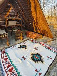 1 Miếng Cắm trại Chăn - Nhiều màu - Xem 1